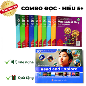 Combo sÃƒÂ¡ch : One Tale a Day + Read and Explore