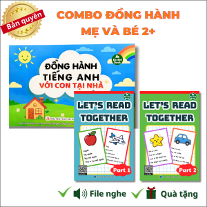 Combo sÃƒÂ¡ch : Ã„ÂÃ¡Â»â€œng hÃƒÂ nh TiÃ¡ÂºÂ¿ng Anh + LuyÃ¡Â»â€¡n Ã„â€˜Ã¡Â»Âc Let's Read Together